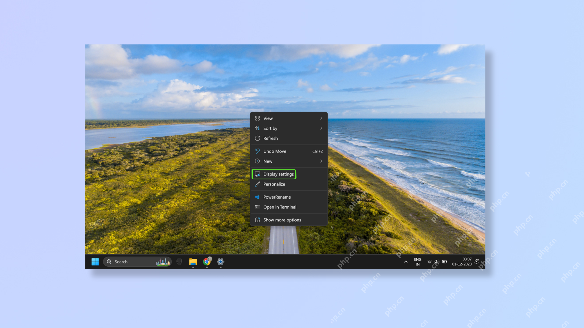 win11屏幕旋转快捷键是什么_win11屏幕旋转快捷操作与适用条件 - php中文网