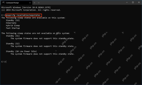 win10电源计划没有高性能怎么办_win10高性能电源选项检查 - php中文网