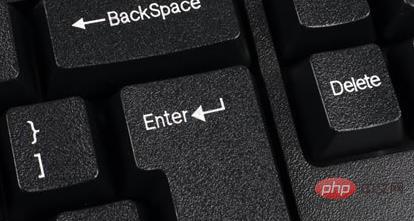 Which key is enter?