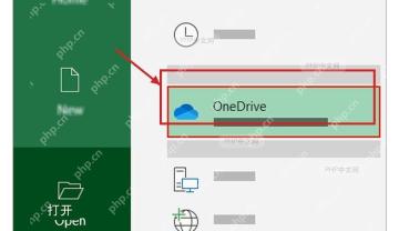 Word 保存位置列表中显示 OneDrive 文件夹入口