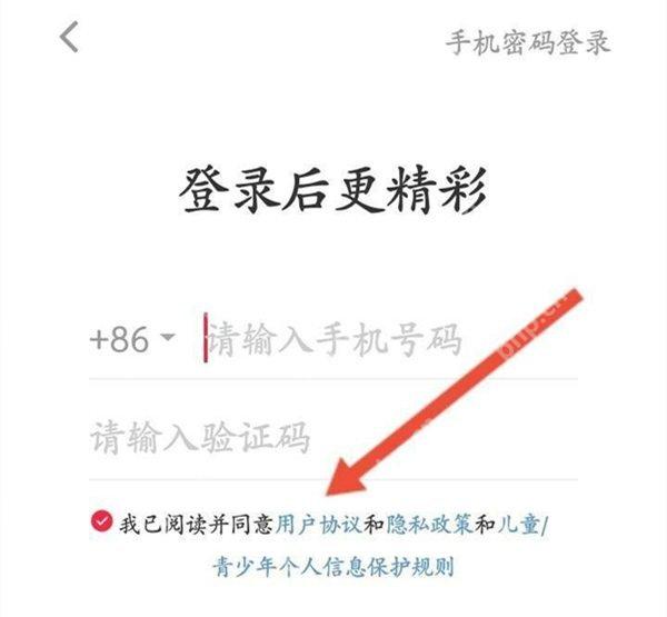 小红书手机号或密码登录页面_小红书怎么登录账号_小红书账号登录操作步骤 - php中文网