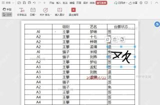 进入PDF文档填写表单模式后，如何插入PDF签名？结果检查