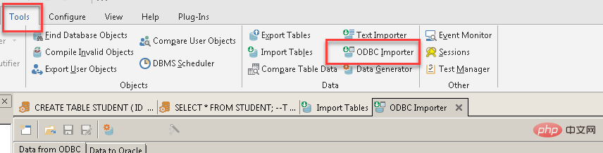 Wie importiert Oracle Excel-Daten?