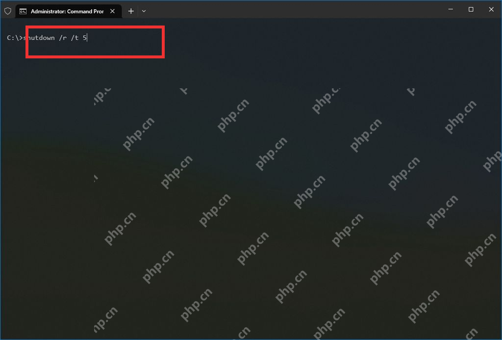 win10怎么用键盘重启_win10键盘重启电脑的操作步骤 - php中文网