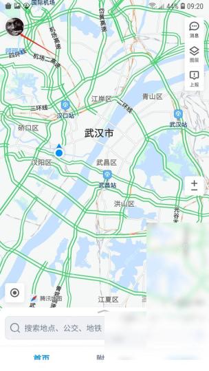 腾讯地图怎么查看地铁换乘方案-输入起点和终点