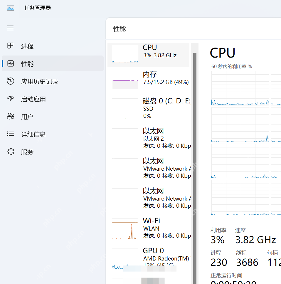win11如何打开任务管理器_win11任务管理器快捷键与启动教程 - php中文网