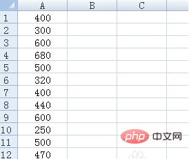 Table summation formula sum