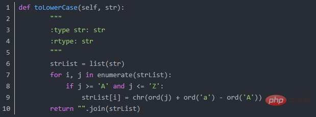 python字元如何轉為小寫