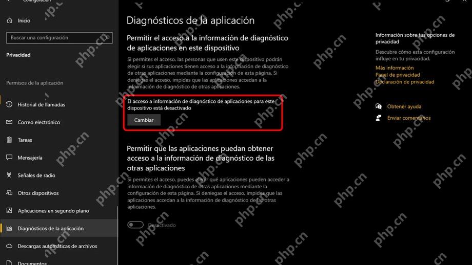 Win10 Application Diagnostics 页面显示诊断访问已禁用