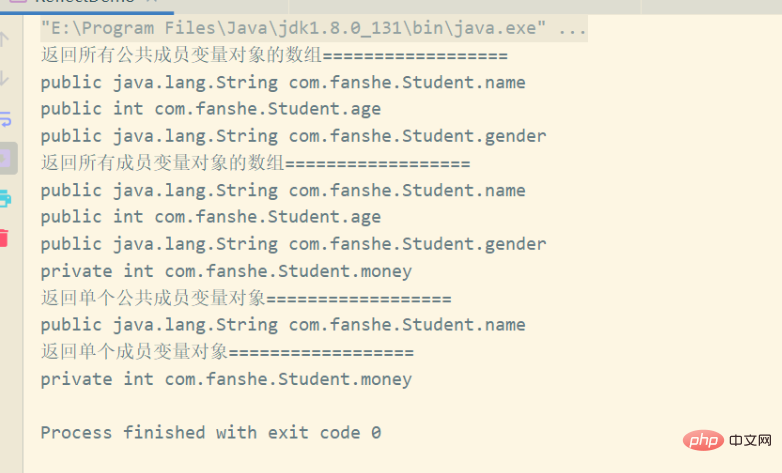 Was ist das Prinzip des Reflexionsmechanismus von Java?