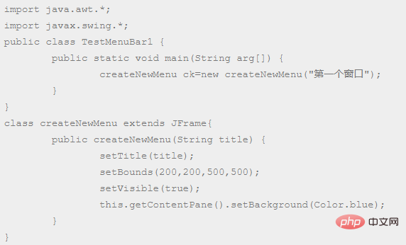 Javaはウィンドウの背景色を設定します