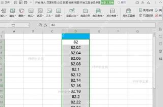 如何对表格内容进行统一的除法运算?结果检查