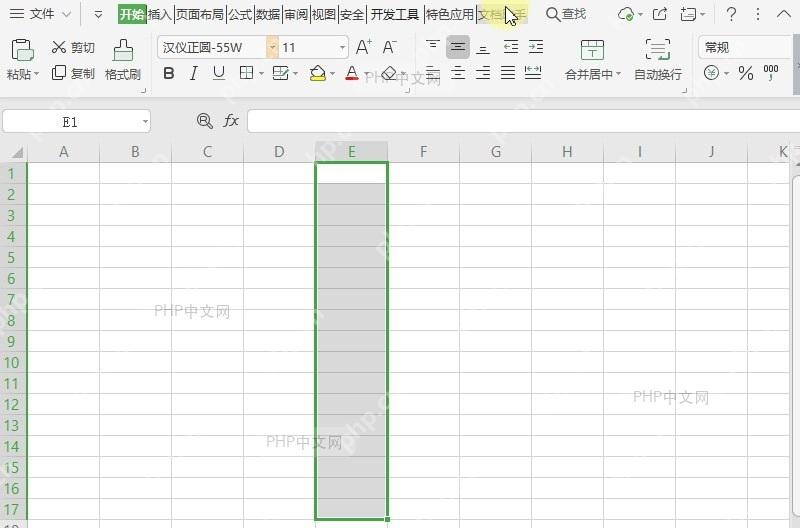 WPS如何在表格中快速录入ABC序列?中间操作