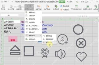 WPS如何快速删除表格对象?设置效果