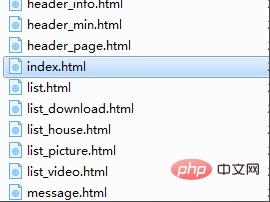 How to modify the homepage of phpcms