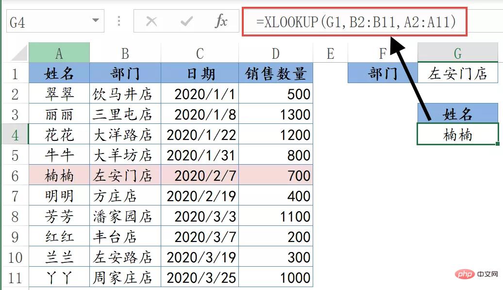 歸納整理XLOOKUP函數用法