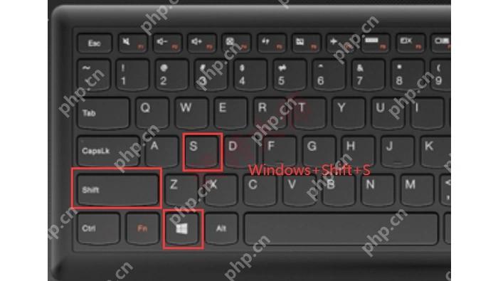 Windows 键盘上的 Win Shift S 截图快捷键