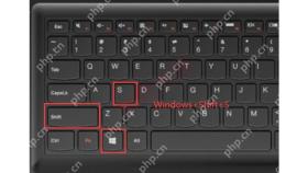 Windows 键盘上的 Win Shift S 截图快捷键