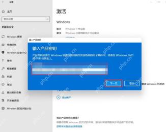win11如何激活_win11数字许可证与正版序列号激活说明 - php中文网