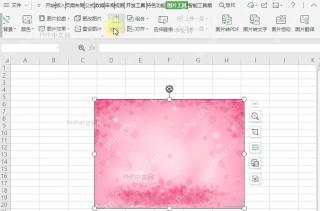 WPS如何旋转表格中的图片？中间操作