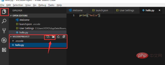 So konfiguriert vscode die Python-Entwicklungsumgebung