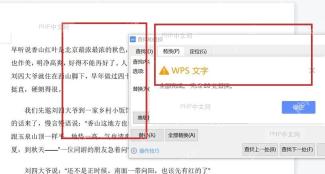 WPS文字完成全部替换提示和文档分行结果被标出
