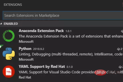 What is the connection between vscode and anaconda