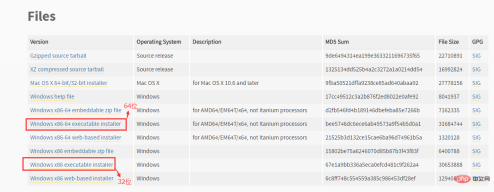 Which disk should python be downloaded and installed to?