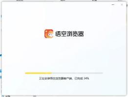 步骤2：观察安装进度真实操作界面