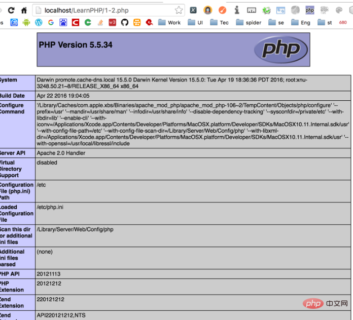 php does not connect to the database