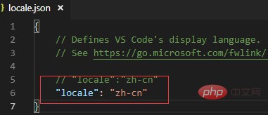 La commutation chinoise vscode a échoué