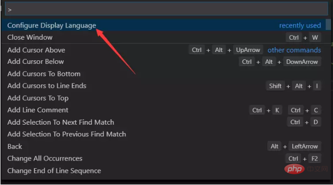 So ändern Sie vscode in die chinesische Version