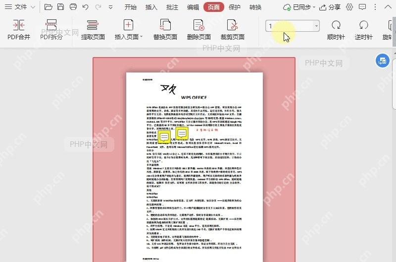 如何快速选择PDF文档中的奇数页面?中间操作