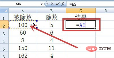 Comment saisir une division dans Excel