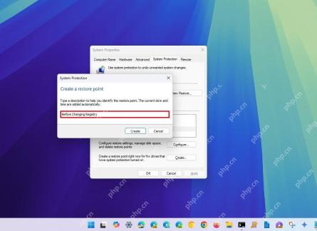 win11还原点在哪里设置_win11系统还原点配置入口 - php中文网