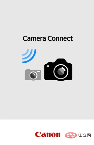 What is the software for transferring photos from Canon cameras to mobile phones?