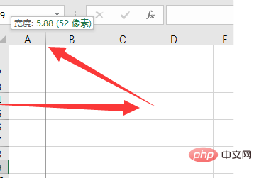 Que dois-je faire s’il manque la colonne A du tableau Excel ?