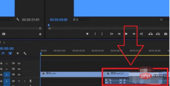 What should I do if there is no audio track when importing materials into Premiere?