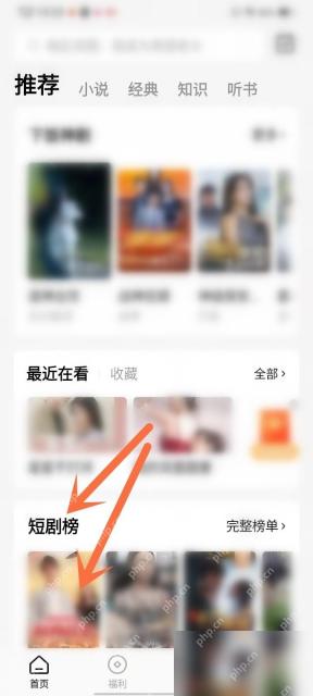 红果免费短剧首页进入短剧