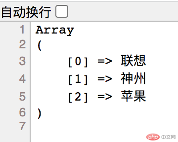 array_keys
