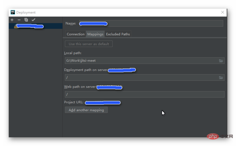 Comment utiliser web/phpstorm pour synchroniser automatiquement le code local sur un serveur distant (image et texte)