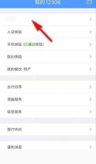 铁路12306我的12306页面，用于排查账号状态