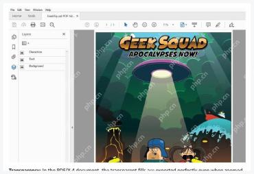 CorelDRAW 发布 PDF 后检查页面预览和导出结果