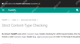 FastAPI 0.132.0 启用 JSON 请求严格 Content-Type 检查