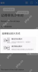 如何将文档 以图片形式发送结果检查
