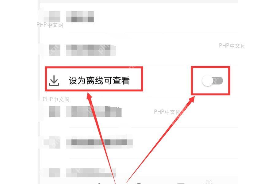 WPS 手机端更多菜单里的设为离线可查看开关,用于下载离线文件
