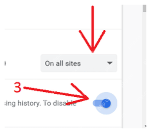 Chrome 扩展站点访问下拉框和无痕开关,对应检查当前网站权限。