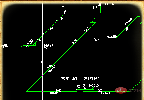 CAD method for counting line segment lengths