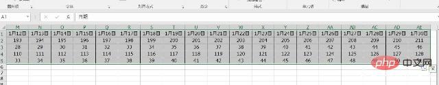 How to change horizontal table to vertical table in Excel