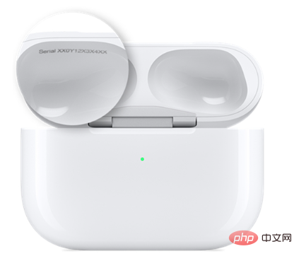 Cara menyemak nombor siri AirPods Pro